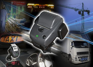 ap1300  montrée fixée sur une barre métallique